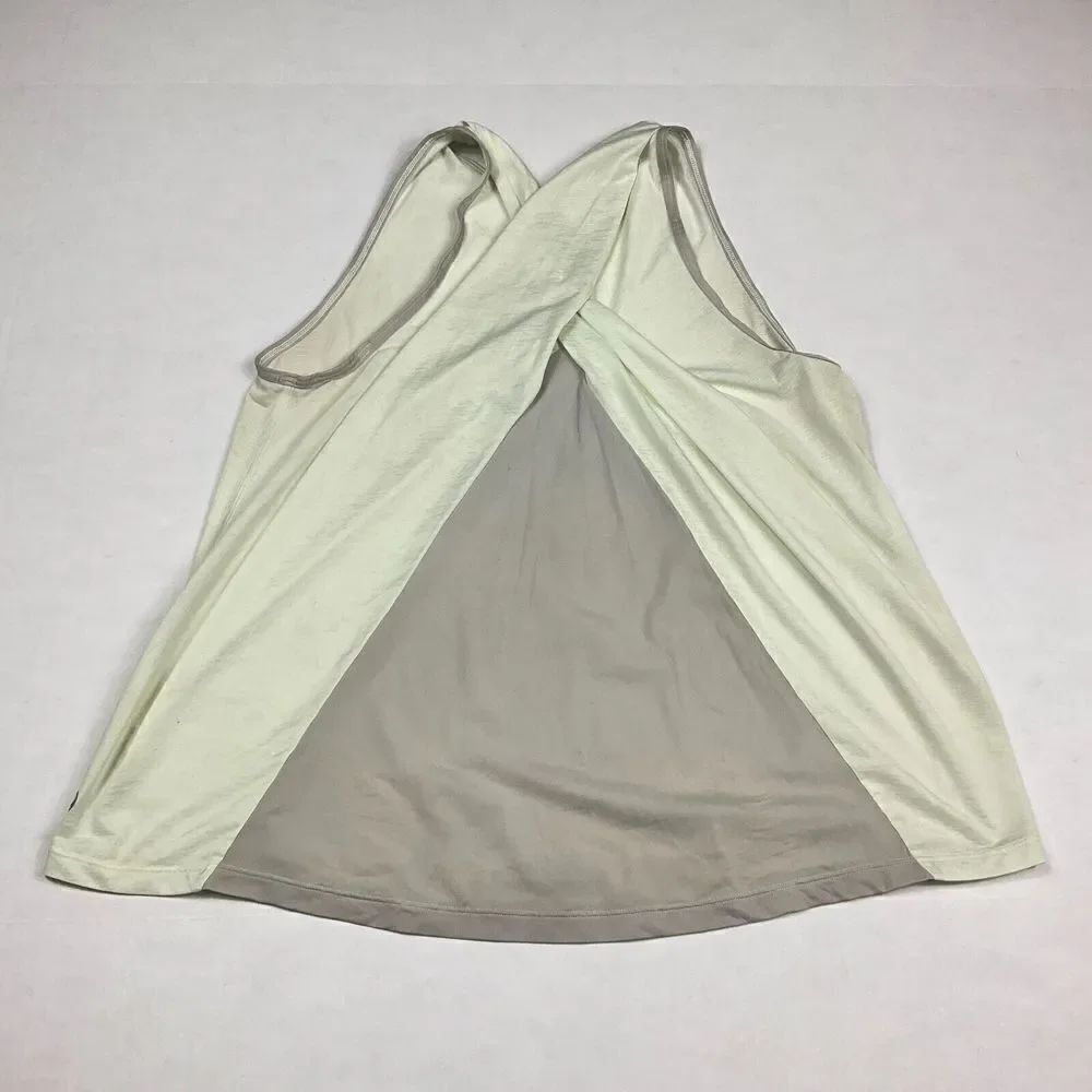 Lululemon Womens Criss Cross Tank Top Colorblock Lightweight Sleeveless Size 4/6